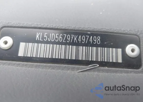 2007 Suzuki Forenza Convenience из США, поврежденный, VIN KL5JD56Z97K497498